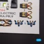 English Electric Canberra PR.9 - interior 3D decals for Airfix kit,...