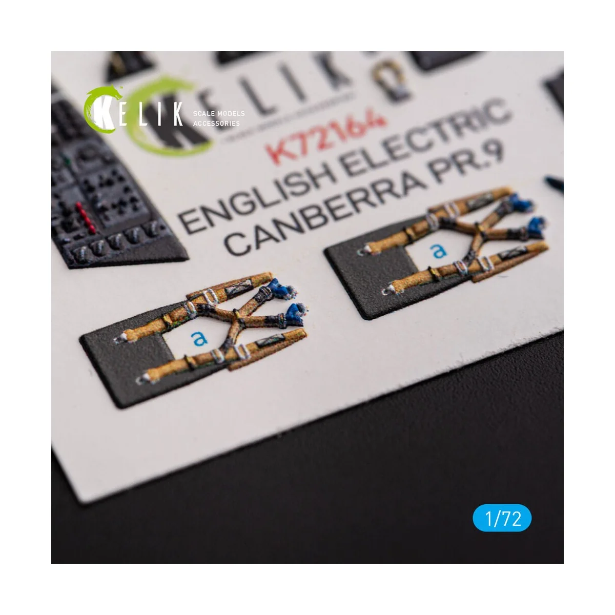 English Electric Canberra PR.9 - interior 3D decals for Airfix kit,...