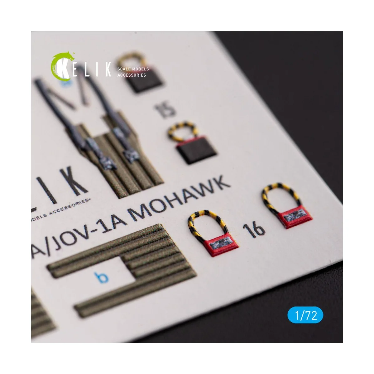 OV-1A/JOV-1A MOHAWK - interior 3D decals for ClearProp kit, 1/72 - ...