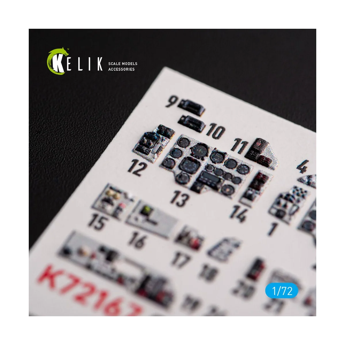 SU-17M4P/22M4 - interior 3D decals for ModelSvit kit, 1/72 - Kelik ...