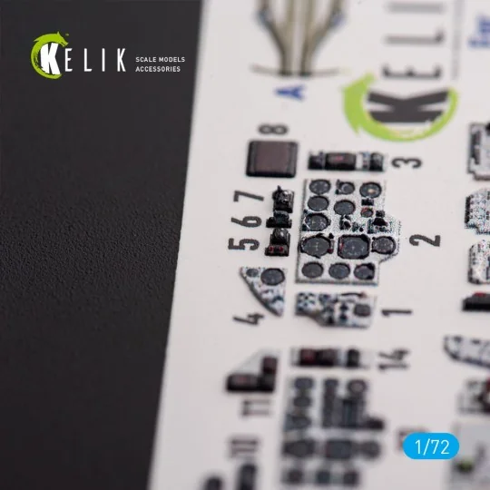 SU-17M4P/22M4 - interior 3D decals for ModelSvit kit, 1/72 - Kelik ...
