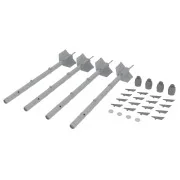 AIM-9B Sidewinder, 1/48 - Eduard Accessories 648028