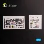 Ju88 G-6 - interior 3D decals for Hasegawa kit, 1/72 - Kelik K72176