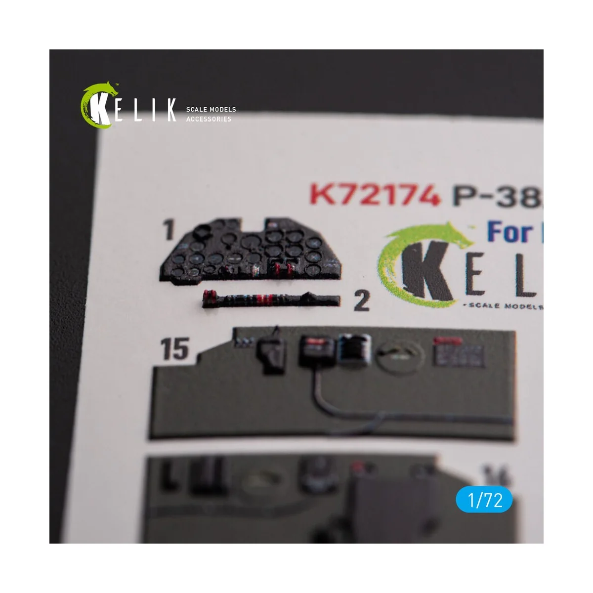 ?-38J Lightning - interior 3D decals for Italeri/Academy kit, 1/72 ...