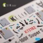 F-100F - interior 3D decals for Trumpeter kit, 1/72 - Kelik K72182