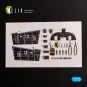 B-24D Liberator - interior 3D decals for Hasegawa kit, 1/72 - Kelik...