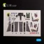 F-1 Support Fighter - interior 3D decals for Platz kit, 1/72 - Keli...