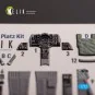 F-1 Support Fighter - interior 3D decals for Platz kit, 1/72 - Keli...