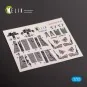 T-2 Advanced Trainer - interior 3D decals for Platz kit, 1/72 - Kel...