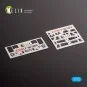 F-16I - interior 3D decals for Hasegawa kit, 1/72 - Kelik K72195