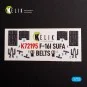 F-16I - interior 3D decals for Hasegawa kit, 1/72 - Kelik K72195