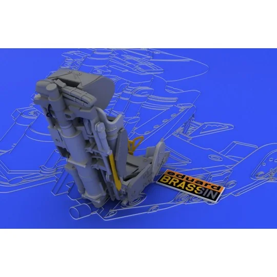 MiG-21 seat late for Eduard, 1/48 - Eduard Accessories 648030