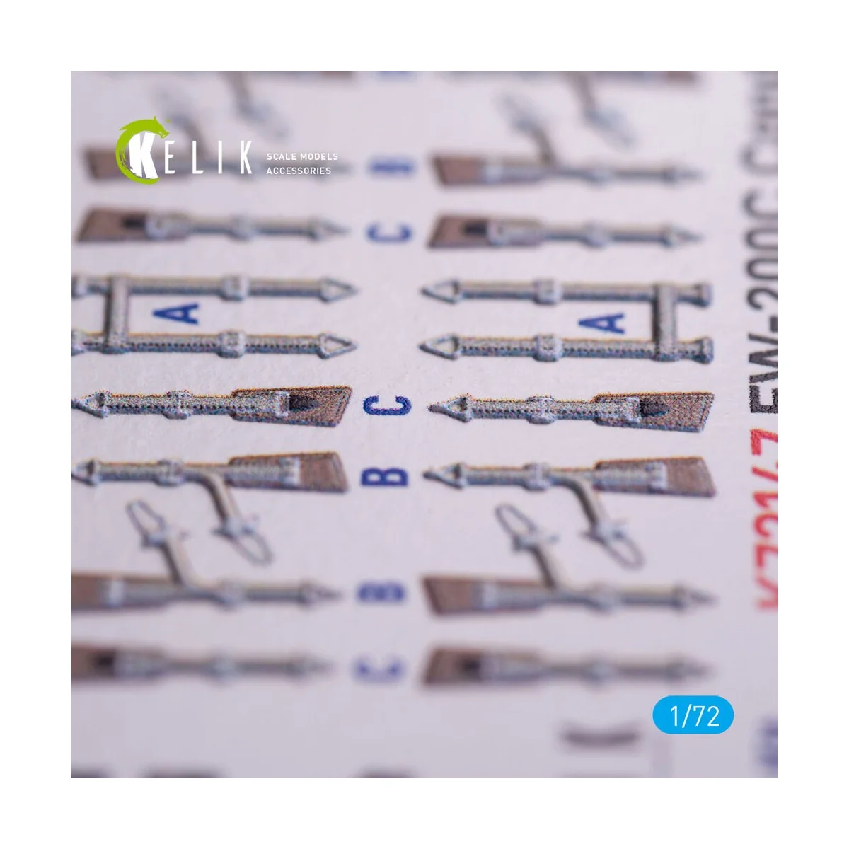 FW-200C Condor - interior 3D decals for Trumpeter kit, 1/72 - Kelik...