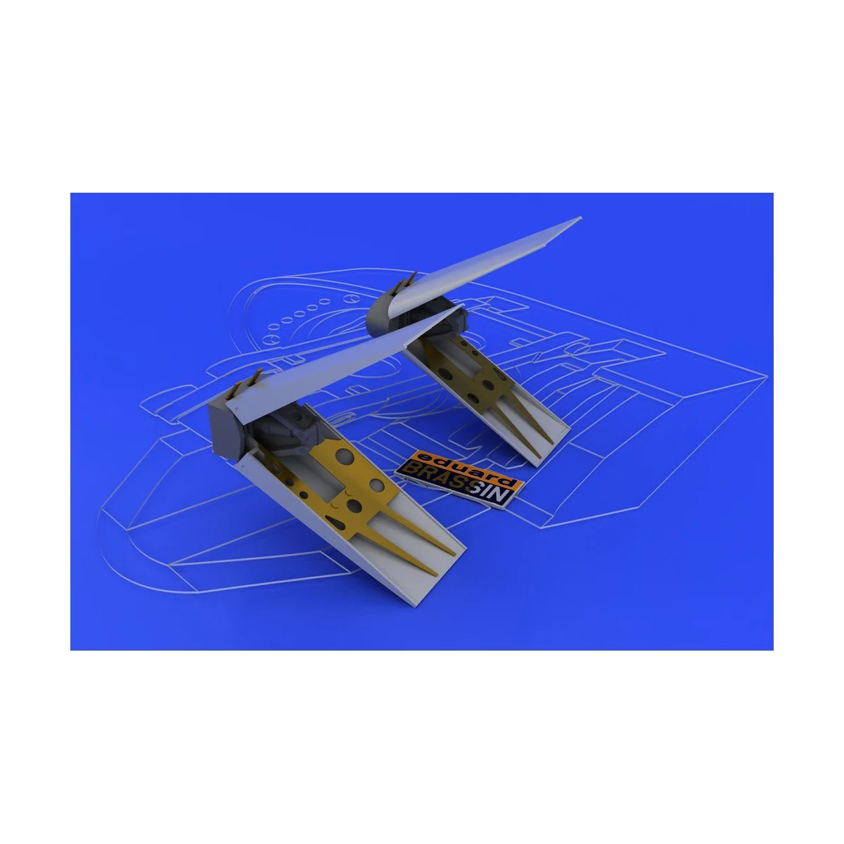 F-16 air brakes for Tamiya - Eduard Accessories 648039