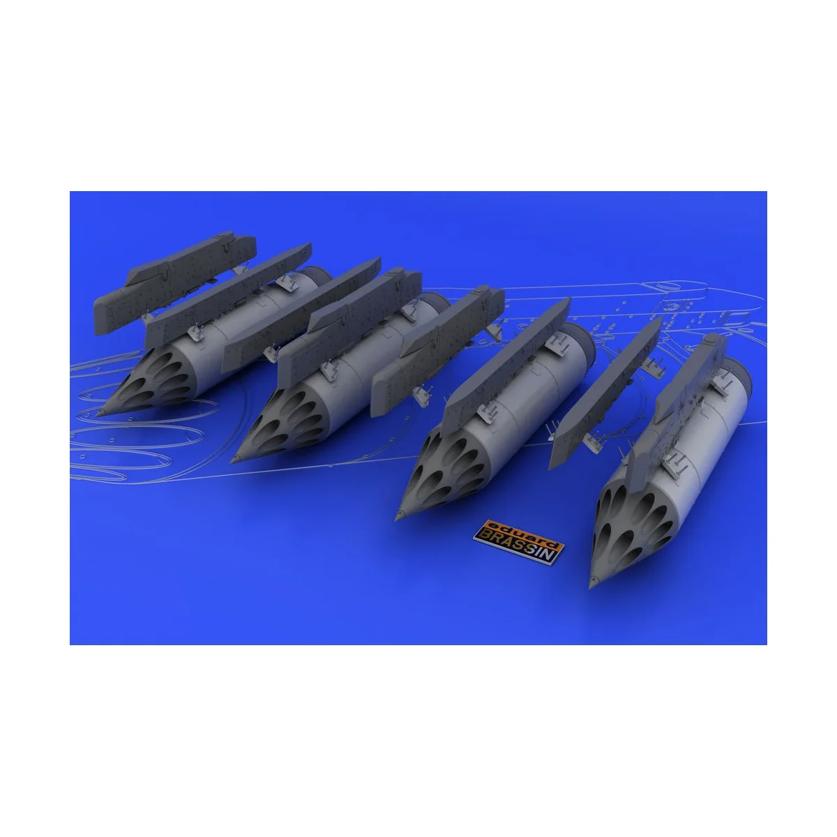 Rocket launcher B-8M1, 1/48 - Eduard Accessories 648041