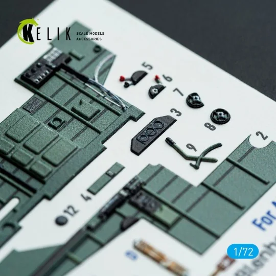 Bristol Blenheim Mk.IV - interior 3D decals for Airfix kit, 1/72 - ...