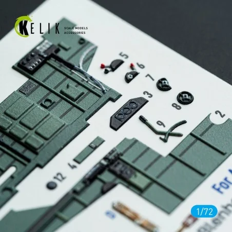 Bristol Blenheim Mk.IV - interior 3D decals for Airfix kit, 1/72 - ...