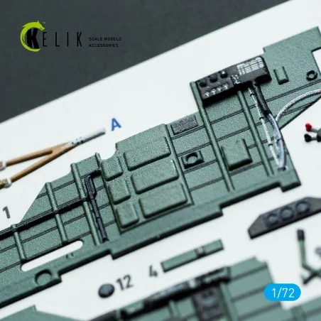 Bristol Blenheim Mk.IV - interior 3D decals for Airfix kit, 1/72 - ...