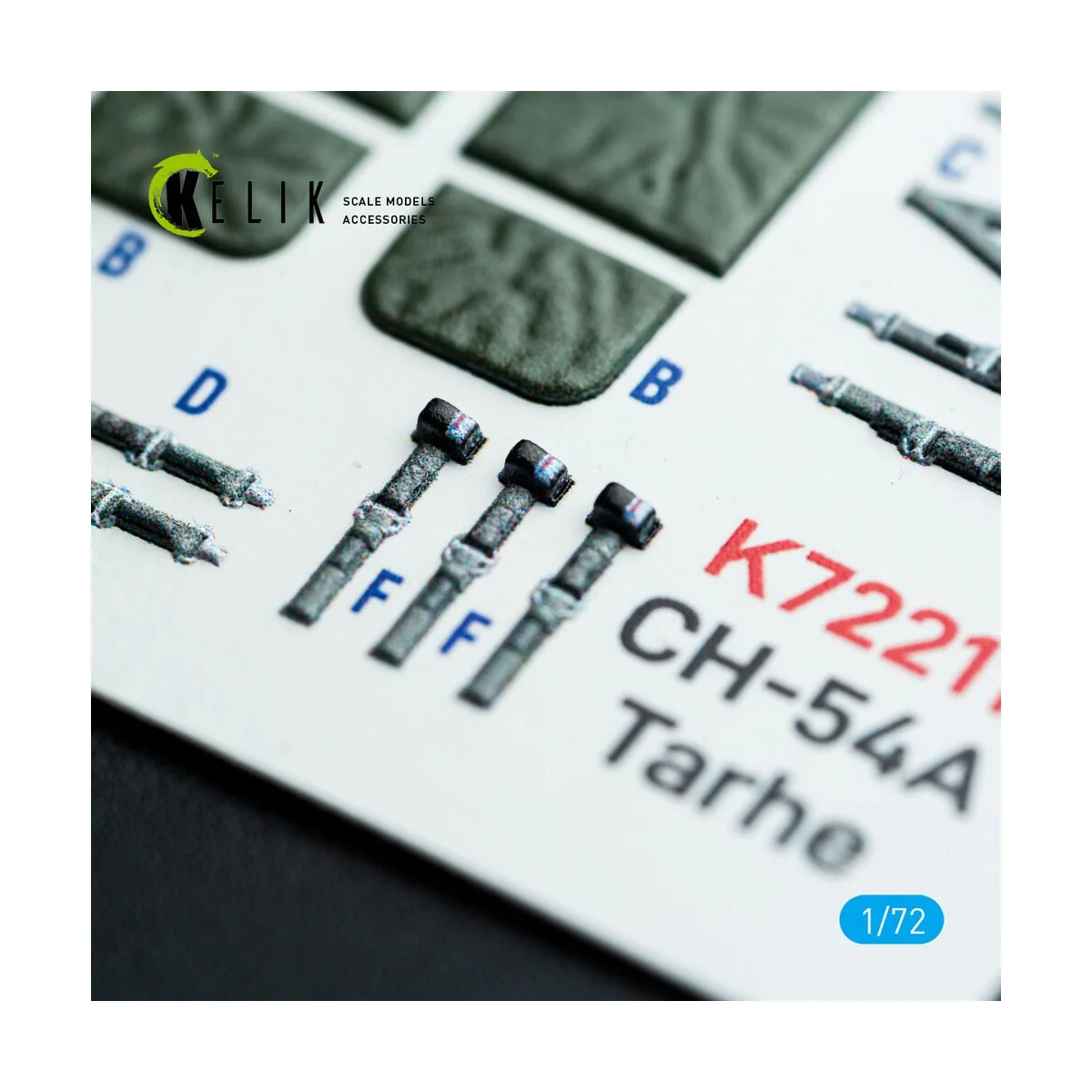 CH-54A Tarhe - interior 3D decals for Revell kit, 1/72 - Kelik K72211