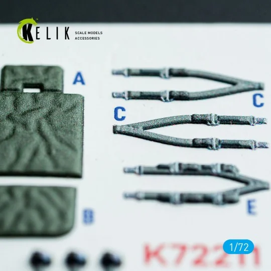 CH-54A Tarhe - interior 3D decals for Revell kit, 1/72 - Kelik K72211