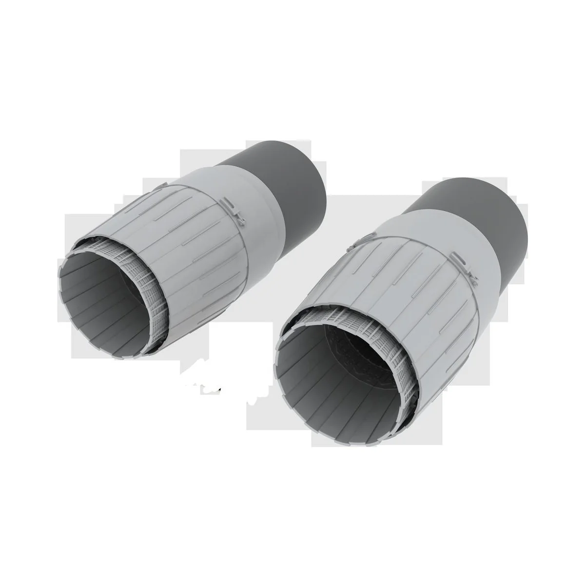 MiG-29 exhaust nozzles for Academy/EDU, 1/48 - Eduard Accessories 6...