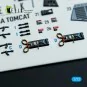F-14A Tomcat - interior 3D decals for HobbyBoss kit, 1/72 - Kelik K...