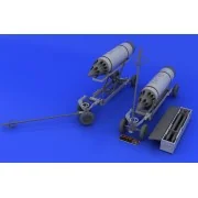 Rocket launcher B-8M1 and loading cart, 1/48 - Eduard Accessories 6...