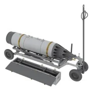 Rocket launcher B-8M1 and loading cart, 1/48 - Eduard Accessories 6...