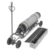 Rocket launcher B-8M1 and loading cart, 1/48 - Eduard Accessories 6...
