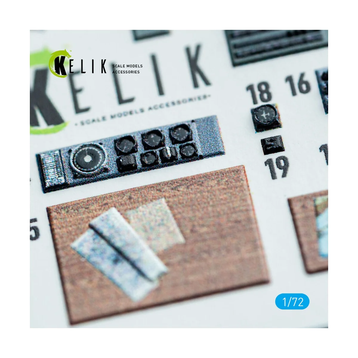 BV-222 - interior 3D decals for Revell kit, 1/72 - Kelik K72180