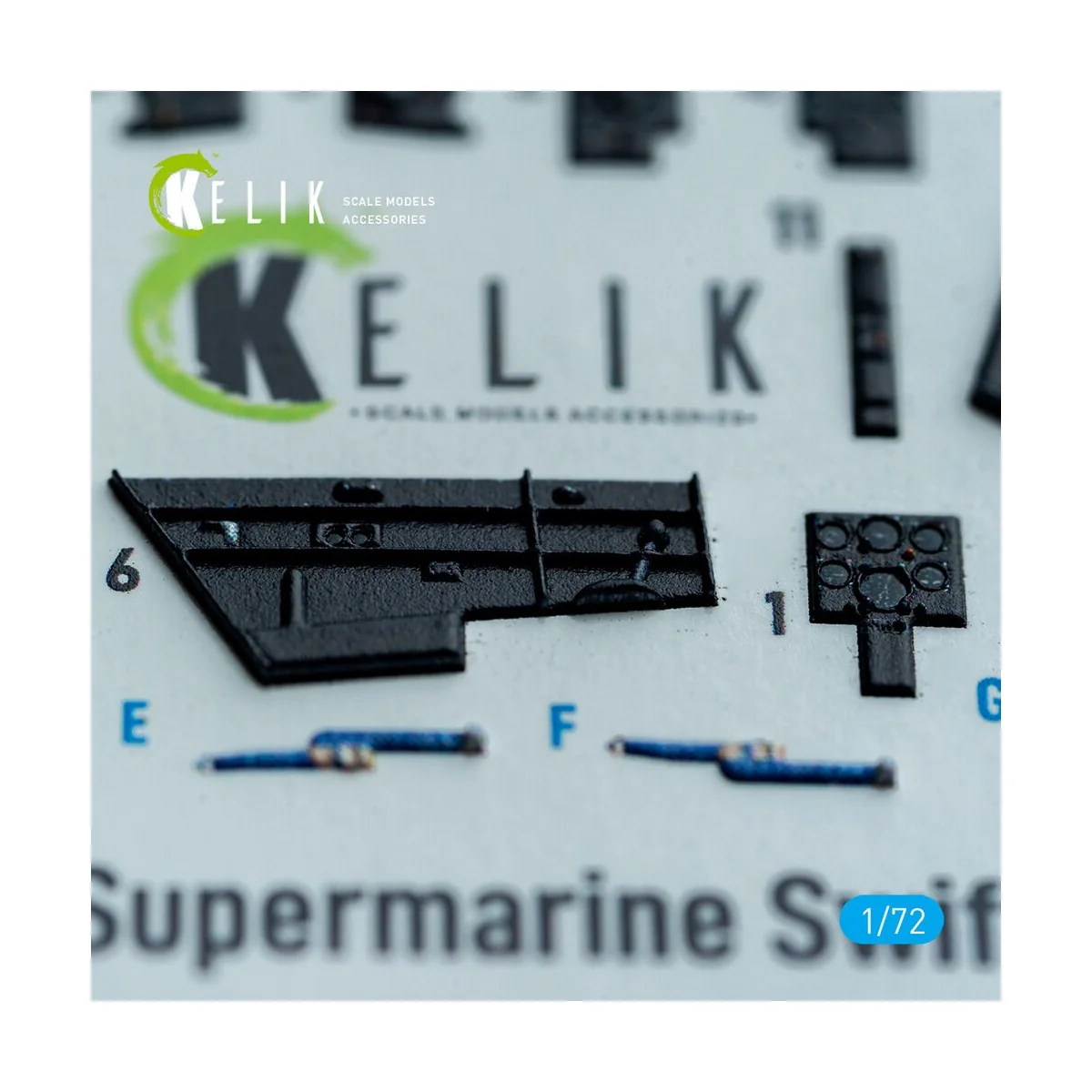 Supermarine Swift FR.5 - interior 3D decals for AirFix kit, 1/72 - ...