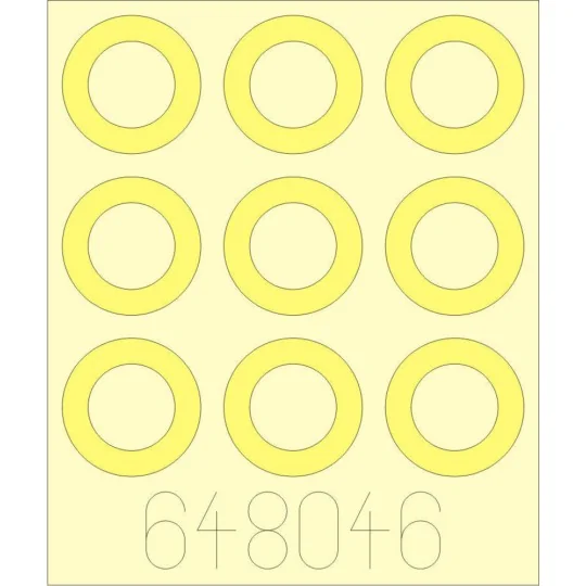 Rocket launcher B-8M1 and loading cart - Eduard Accessories 648046