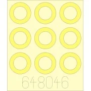 Rocket launcher B-8M1 and loading cart - Eduard Accessories 648046