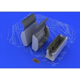 MiG-21 wheel wells for Eduard - Eduard Accessories 648049