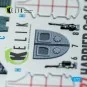 Harrier Gr3 (Late)- interior 3D decals for Italeri kit, 1/72 - Keli...