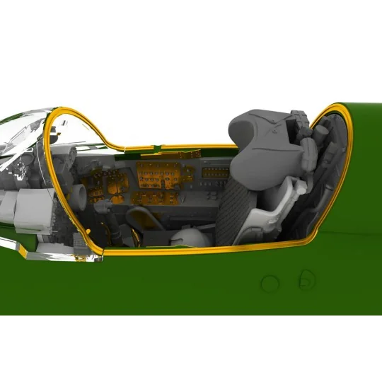 MiG-21 BIS interior for Eduard - Eduard Accessories 648050