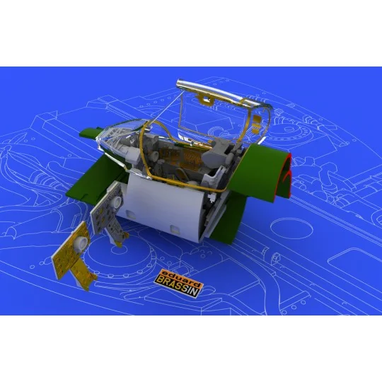 MiG-21 BIS interior for Eduard - Eduard Accessories 648050