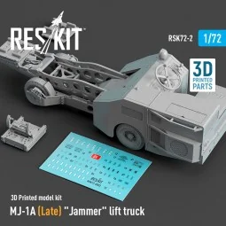 MJ-1A (Late) Jammer lift truck (3D Printed model kit), 1/72 - ResKi... 2