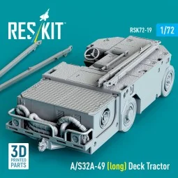 A/S32A-49 (long) Deck Tractor (3D Printed model kit), 1/72 - ResKit... 2