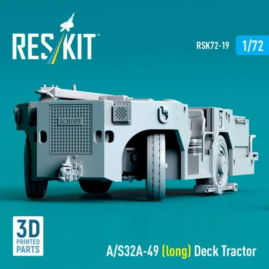 A/S32A-49 (long) Deck Tractor (3D Printed model kit), 1/72 - ResKit...