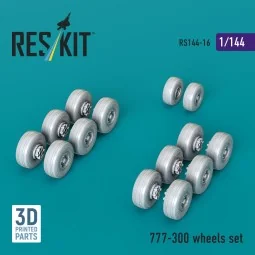 777-300 wheels set (3D printed), 1/144 - ResKit Models RS144-0016