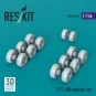 777-300 wheels set (3D printed), 1/144 - ResKit Models RS144-0016