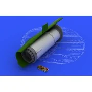 MiG-21 BIS exhaust nozzle for Eduard, 1/48 - Eduard Accessories 648051
