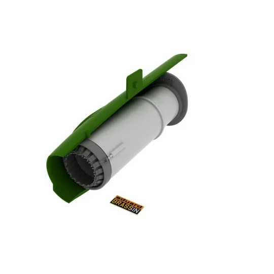 MiG-21 BIS exhaust nozzle for Eduard, 1/48 - Eduard Accessories 648051