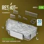 Merkava Mk.3 turret basket w/working chains for HobbyBoss kit (3D P... Merkava Mk.3 turret basket w/working chains for HobbyBoss kit (3D P...
