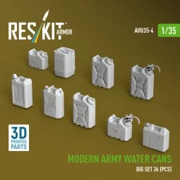 Modern army water cans, big set (3D Printed), 1/35 - ResKit Models ... 2