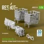 Merkava Mk.3 rear hull storage baskets w/o cover (2 pcs) for HobbyB...