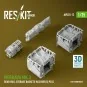 Merkava Mk.3 rear hull storage baskets w/cover (2 pcs) for HobbyBos...