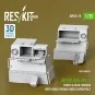 Merkava Mk.3 front & rear fenders with rear storage boxes (open pos...