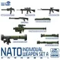 NATO Individual Weapon Set A(A kit incl.2 pcs of each weapon, 1/35 ...